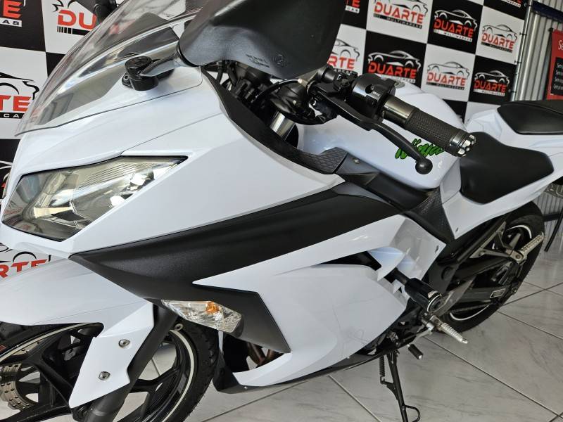 KAWASAKI - NINJA 300 - 2014/2015 - Branca - R$ 21.900,00