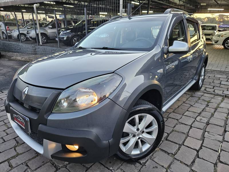 RENAULT - SANDERO - 2011/2012 - Cinza - R$ 36.900,00